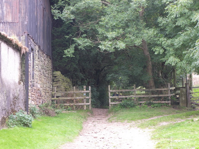 The gateway to the Pennine Way